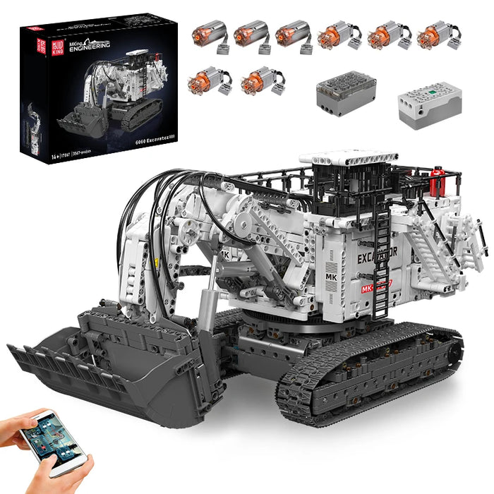 Mould King 17067 6060 Excavator Building Blocks (3567 Stukken)