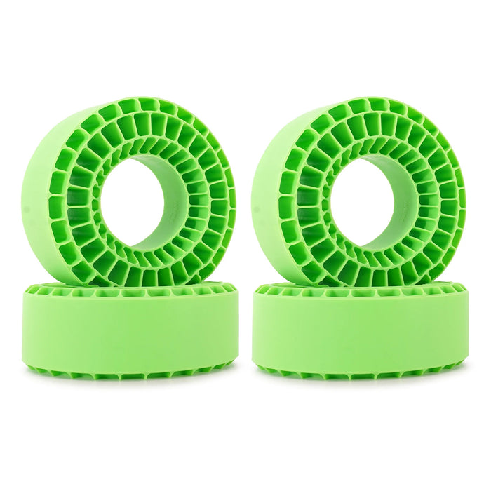 INJORA 4PCS 1.9" 120–124×45–48mm Tires Silicone Rubber Inserts