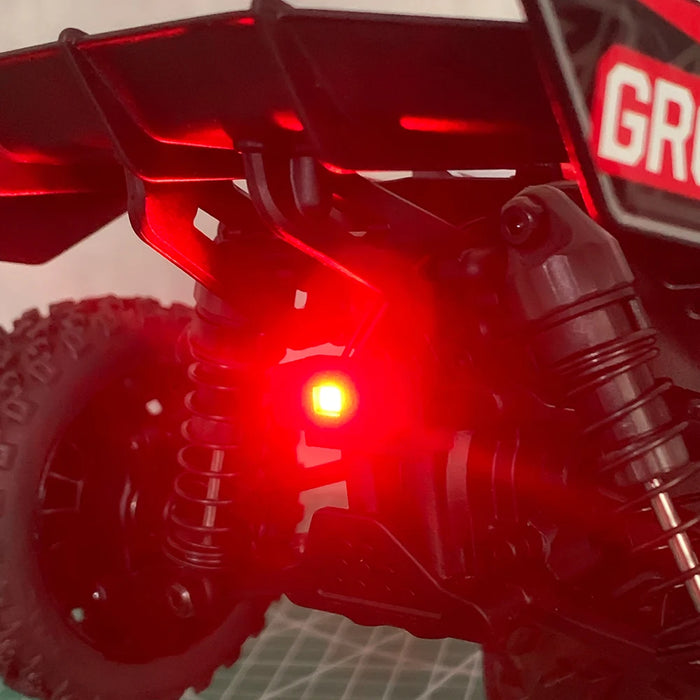 Front & Rear LED Headlight & Taillight for Arrma Typhon Grom 1/18