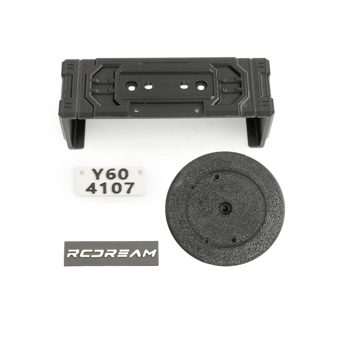 RCDream Spare Wheel Mount for Yikong YK4107 1/10 (Plastic)