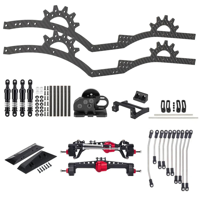 LCG Chassis Kit for Axial SCX10, Capra 1/10