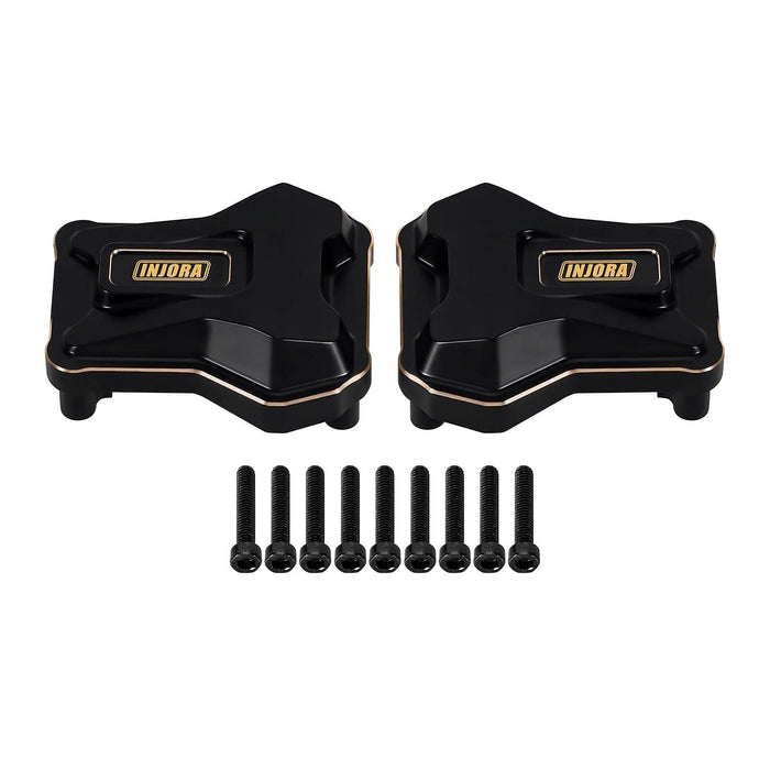 INJORA 61g Differential Axle Cover for FMS FCX10 1/10 (Brass)