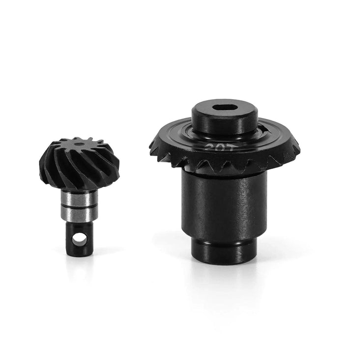 INJORA Overdrive Helical Axle Gear Set for FMS FCX24 FCX18 (Steel)