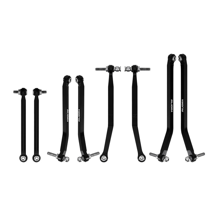 INJORA High Clearance Chassis Links for Axial SCX30 1/30 (Alu)