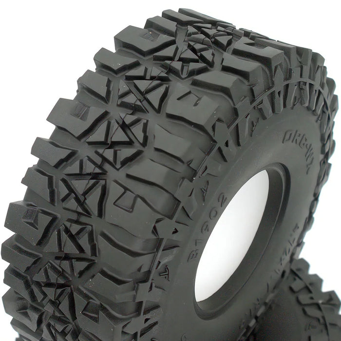 TxxRcss 4PCS 1.9" 120x44mm Soft Sticky Crawler Tires 1/10