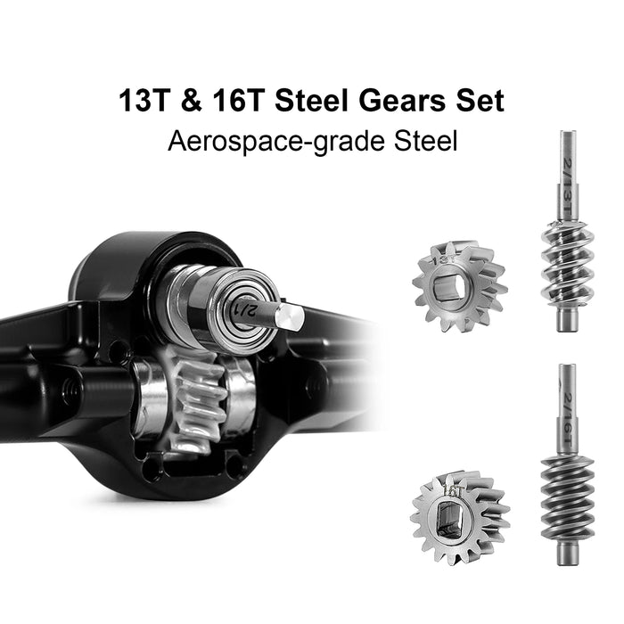 INJORA +4.5mm Planet Axles w/ Double Joint Shafts for Axial SCX30 1/30