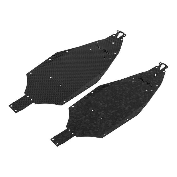 INJORA Chassis Plate for Losi Mini-B Buggy 1/16 (Koolstofvezel / Gesmede koolstofvezel)