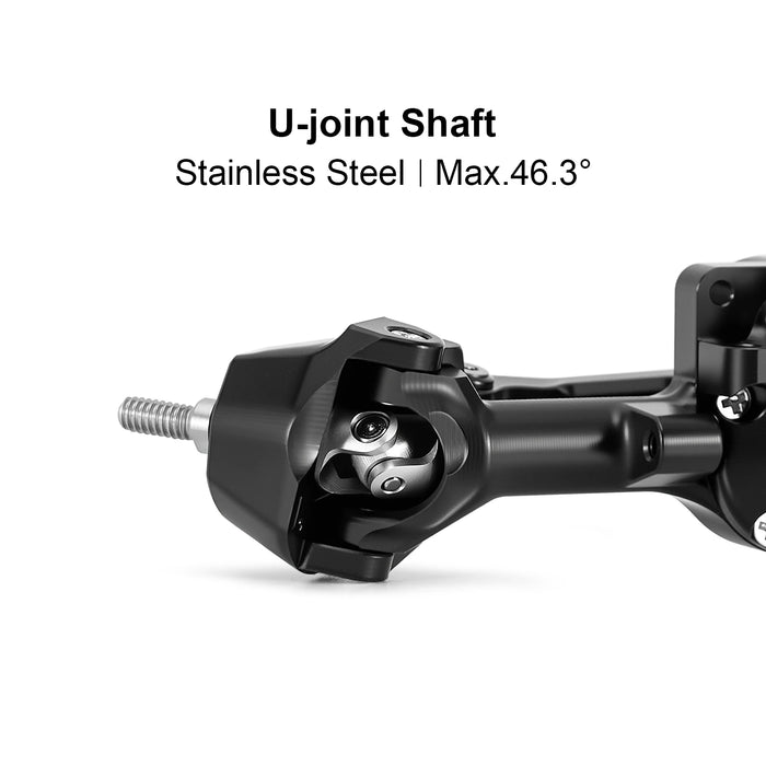 INJORA +3mm Planet Axles w/ Steering Knuckles for Axial SCX30 1/30
