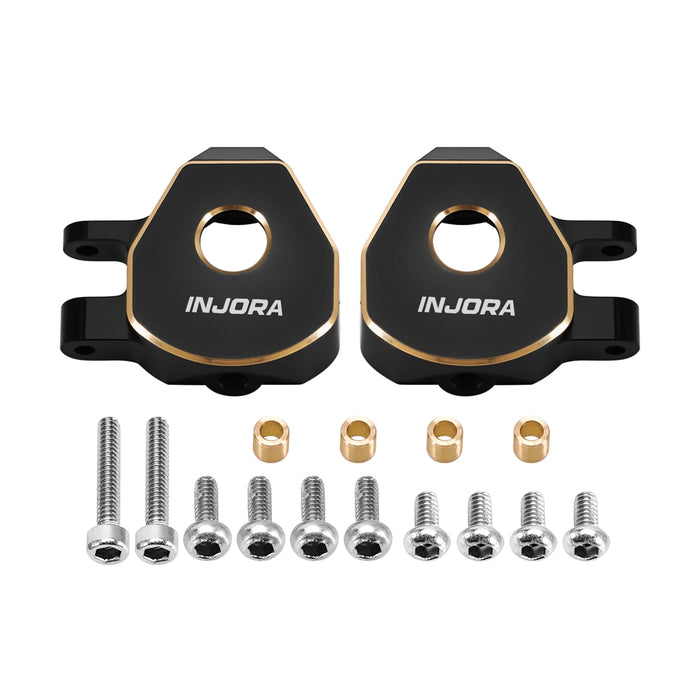 INJORA Steering Knuckles for Redcat Ascent-32 1/32 (Messing)