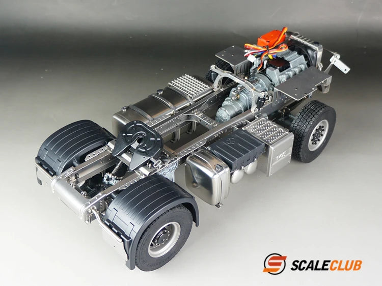 Scaleclub MAN 4x4 4x2 Chassis 1/14 (Metaal)