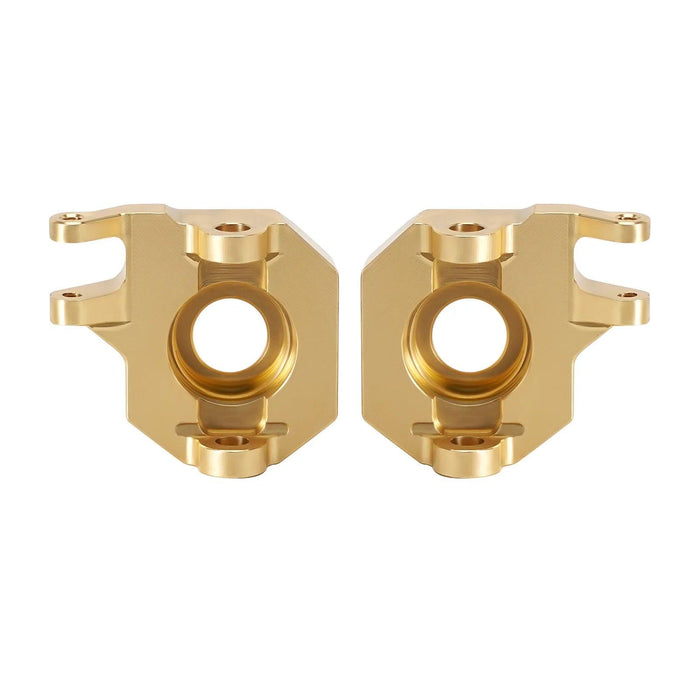 INJORA Steering Knuckle for Axial SCX10 III AR45 Straight Axle 1/10 (Messing)