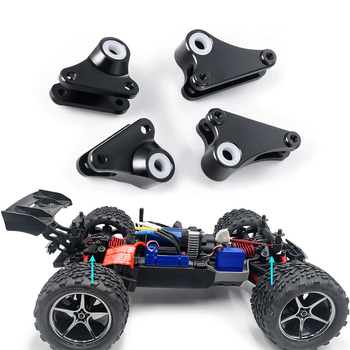 Vorderer und hinterer Stoßdämpferhalter für Traxxas Mini E-Revo 1/16 (Alu)