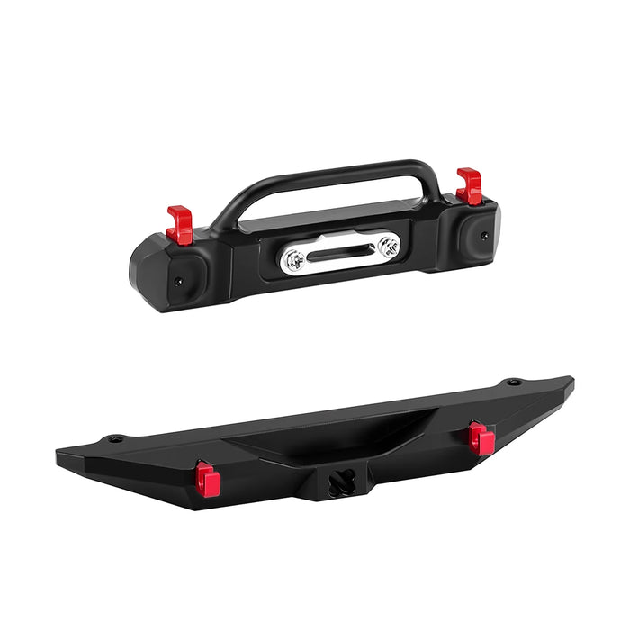 Front Rear Bumper for Axial SCX30 JLU 1/30 (Alu)