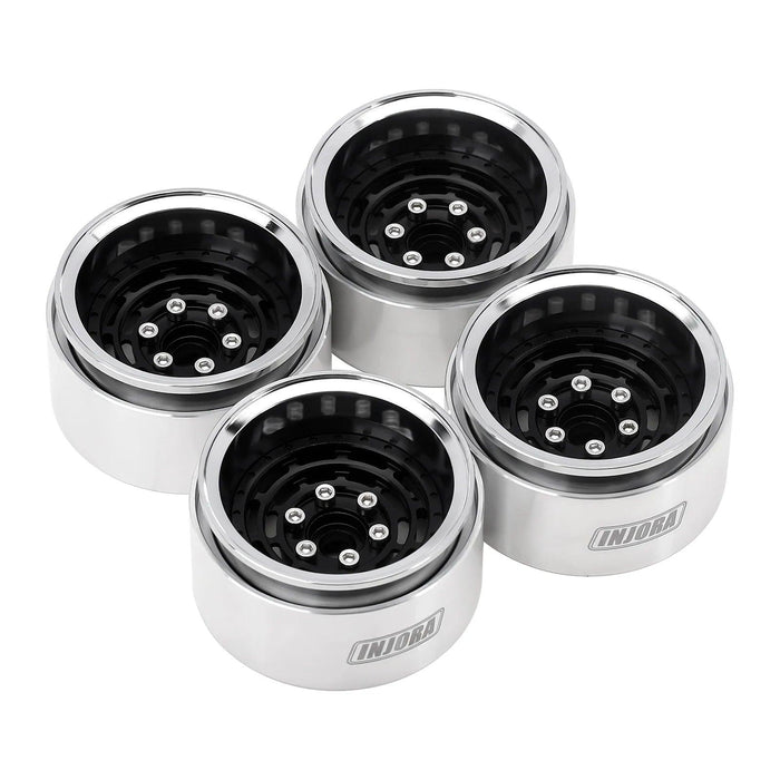 INJORA 1.9" 52.5x30.5mm 1/10 Crawler Beadlock Wheels