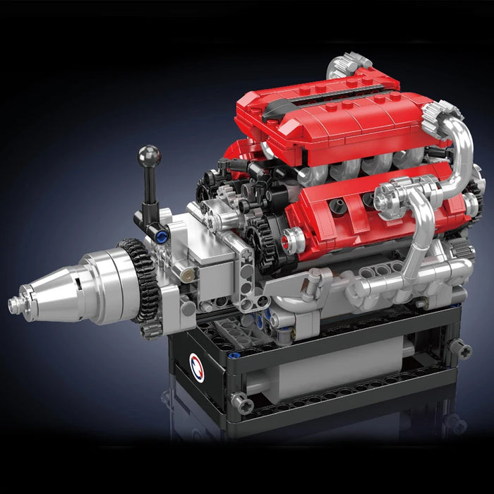 Mould King 10204 FE Sportwagen V8 Motor Bausteine (750 Stück)