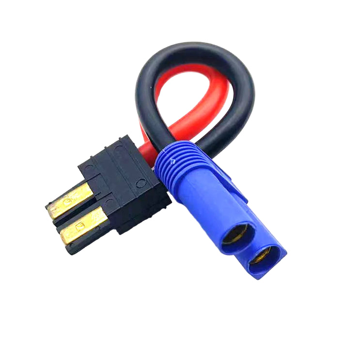 1PC 10cm TRX (M) vers EC5 (F) Adaptateur de connecteur de batterie Lipo