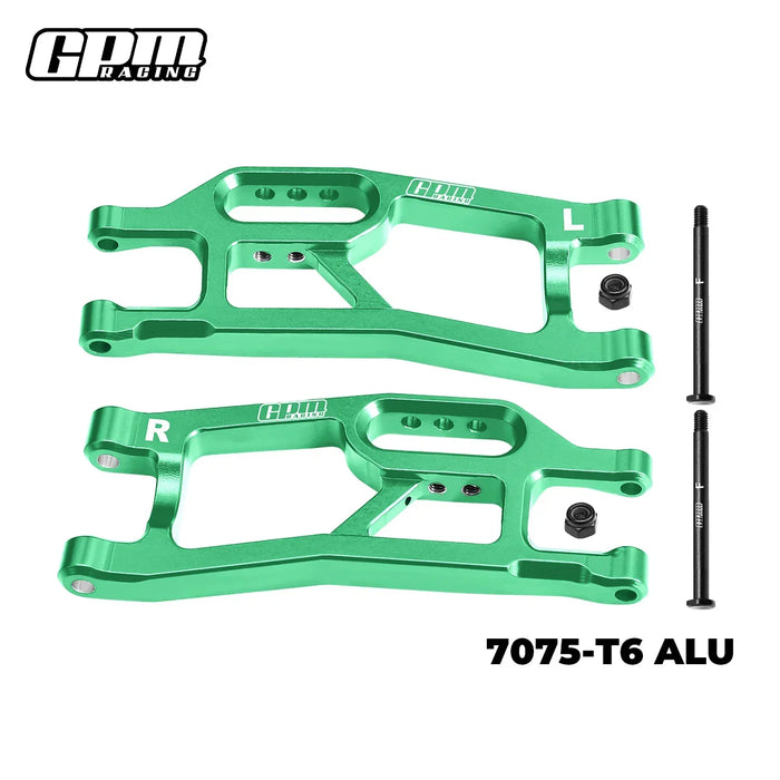 GPM Front Lower Suspension Arms for Traxxas Mini XRT 1/16 (Alu)