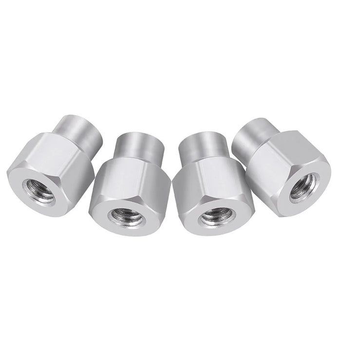 4PCS Adaptateur hexagonal étendu 2mm/3mm/5mm pour Axial SCX24 FCX24M 1/24 (RVS)
