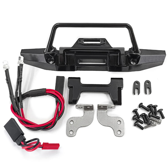 Vorder-/Hinterer Stoßfänger zum Schutz vor Kollisionen für Traxxas TRX-4M Defender 1/18 (Metaal)