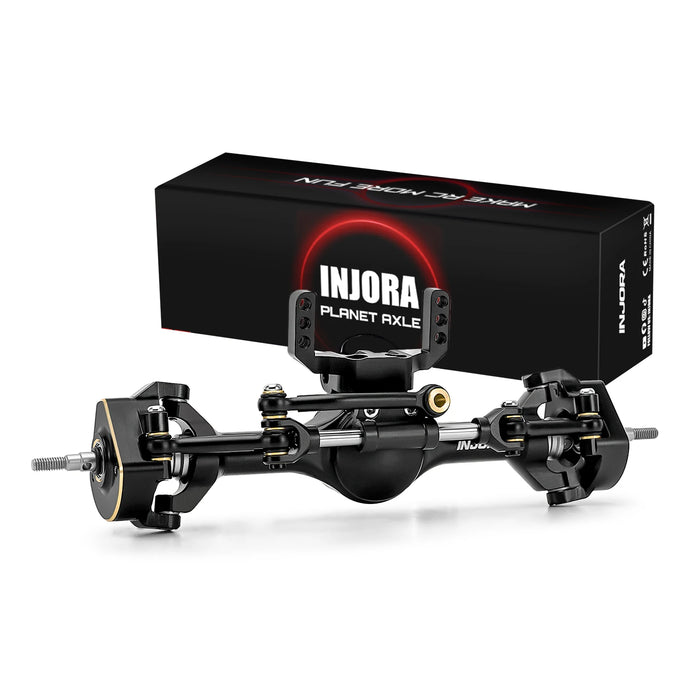 INJORA +7mm Planet Axles w/ Double Joint Shafts & Hydraulic Steering for Traxxas TRX4M 1/18