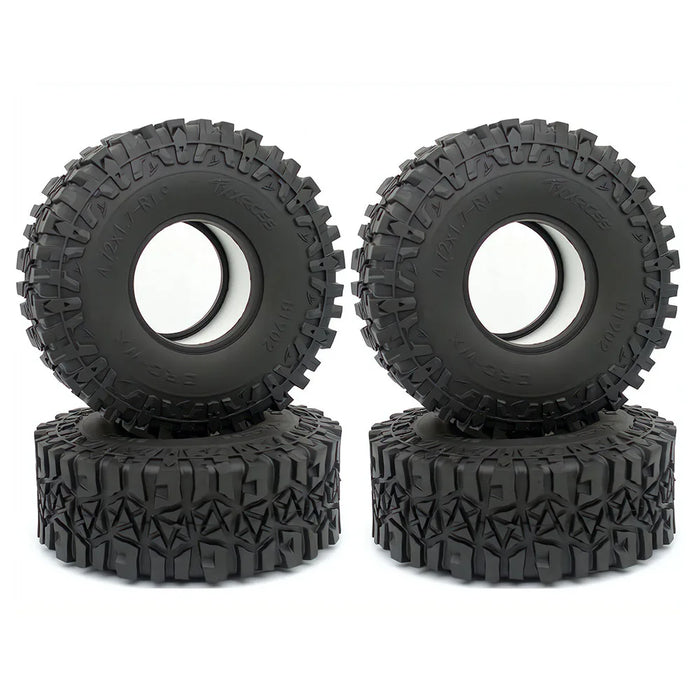 TxxRcss 4PCS 1.9" 120x44mm Soft Sticky Crawler Tires 1/10