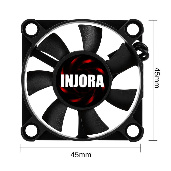 INJORA 25/30/35/40/45/50mm ESC Cooling Fans