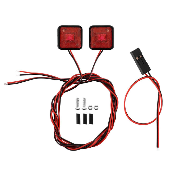 INJORA Seitenmarkierungsleuchten Warnleuchten (11x5mm 10x10mm)