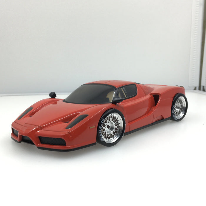Coque de carrosserie Ferrari 1/28, empattement de 98 mm (ABS)