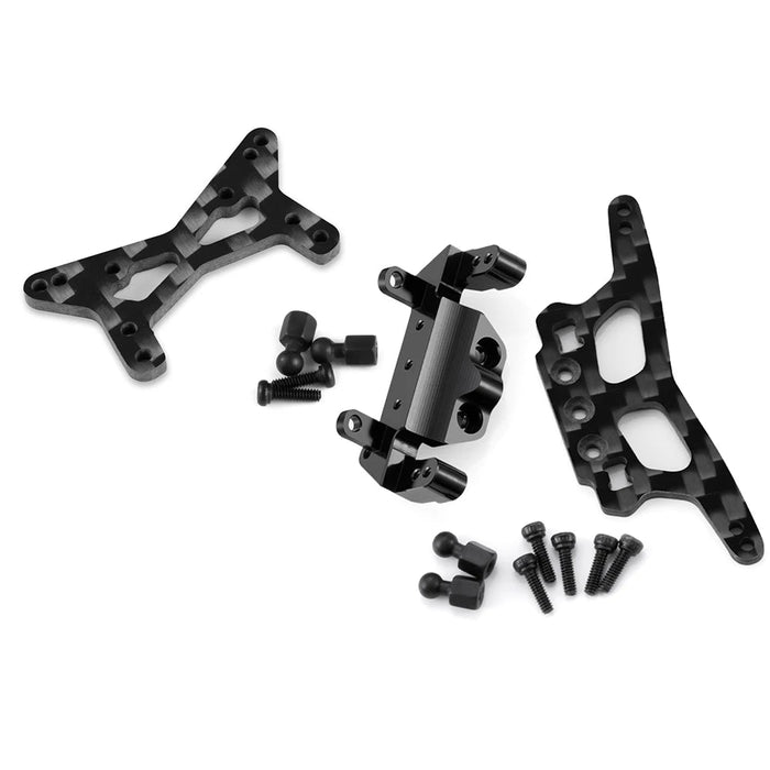 Front/Rear Shock Mount for LOSI Micro-B 1/24 (Koolstofvezel)