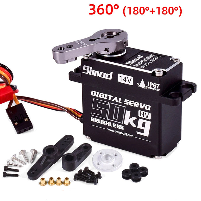 9imod 50KG Waterproof Digital Brushless Servo
