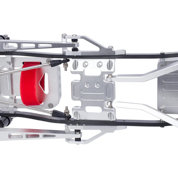 Twin I-Beam 2WD Pre-Runner Chassis Kit for Axial SCX10 I II III Pro TRX4 Capra 1/10 (Metaal)