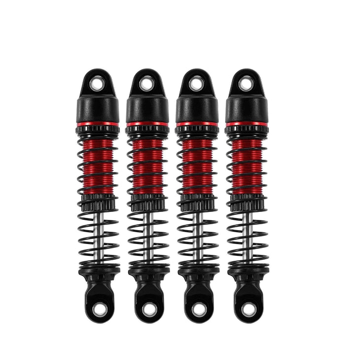 4PCS INJORA 53mm Oil  Shock Absorber for Traxxas TRX4M 1/18 (Aluminium)