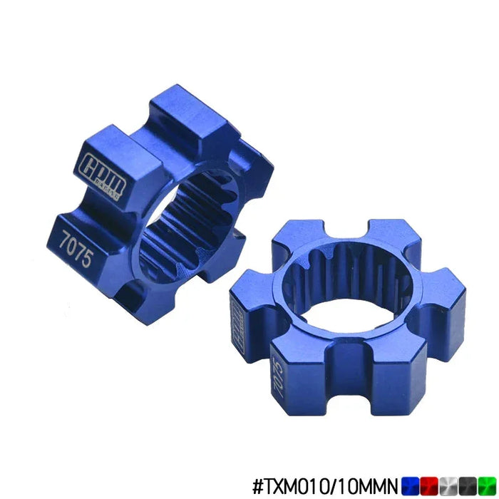 GPM Wheel Hex Hubs for Traxxas Funco 1/6 (Alu)