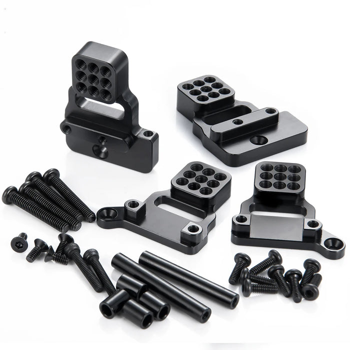 4PCS Front & Rear Shock Mount for Traxxas TRX-4M Bronco Defender 1/18 (Alu)