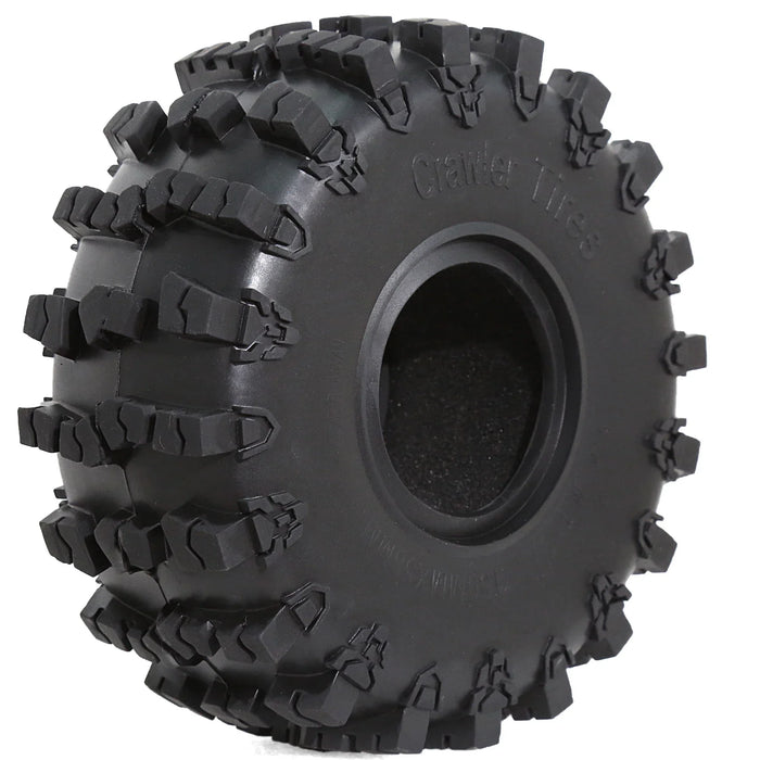 4PCS 2.2" 150x58mm 1/10 Crawler Tires (Rubber)