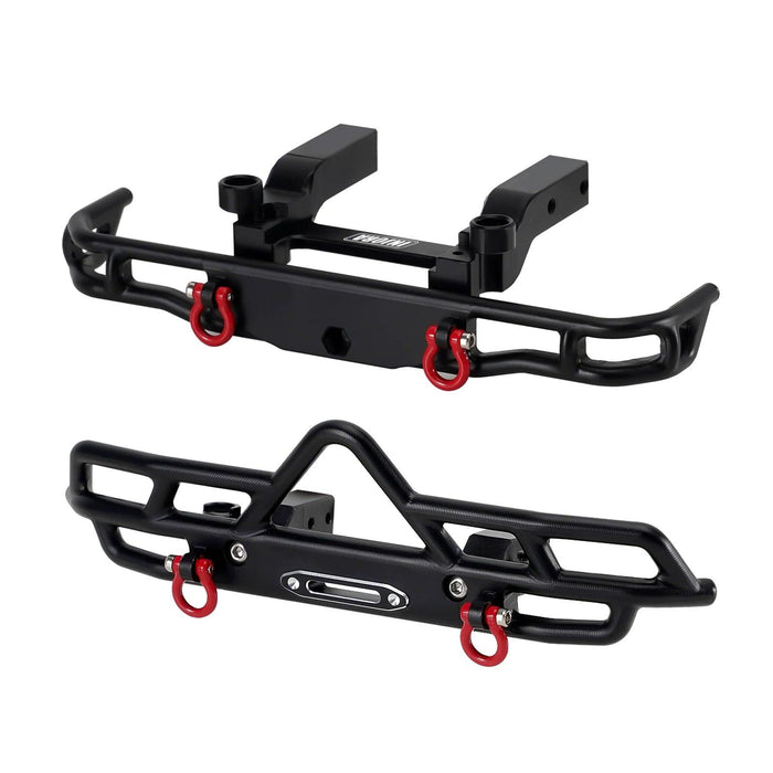 Pare-chocs avant et arrière INJORA pour FMS FCX18 LC80 1/18 (Aluminium)