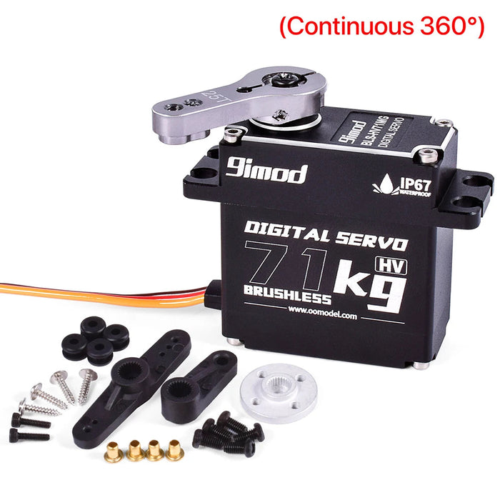9iMOD 71KG High Torque Servo Brushless High Speed Servo