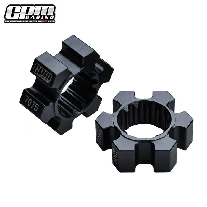 GPM Wheel Hex Hubs for Traxxas Funco 1/6 (Alu)