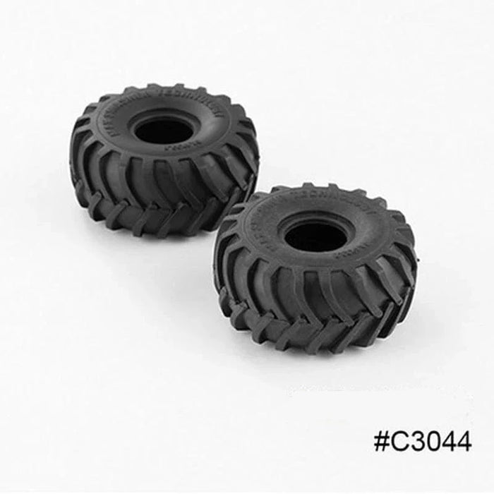 Jeu de 2 pneus pour FMS FCX24 Smasher V2 1/24 (OEM) C3044