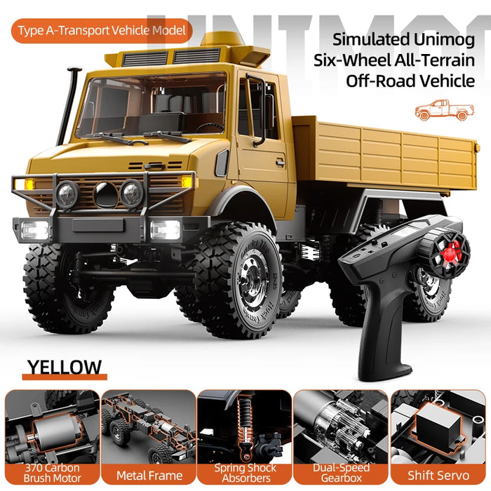 JJRC C8823 Staunch Unimog 6WD Truck 1/18 PNP