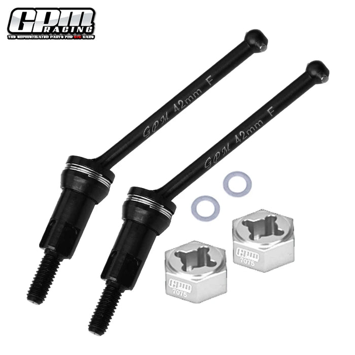GPM Vorderer CVD Antriebswellen 42mm für ARRMA Mojave Grom 1/16 (Stahl)