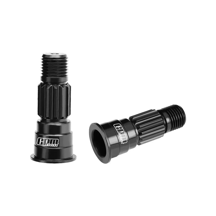 GPM Front Stub Axle (Original) for Traxxas Funco 1/6 (Staal)
