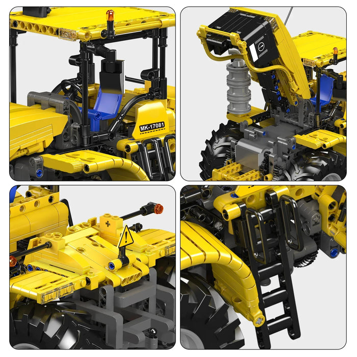 Mould King 17081 Challenger Articulated Tractor Building Blocks (1300 Stukken)