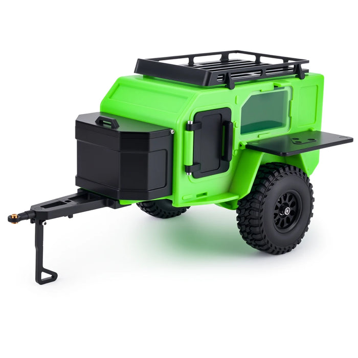 Off-Road Camping Trailer, Utility Trailer w/ Stickers 1/18 1/24