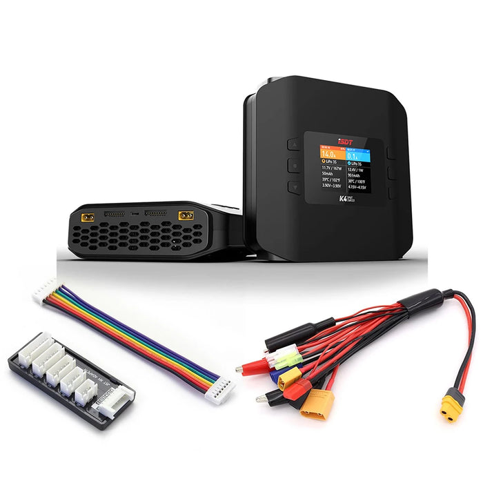 ISDT K4 1200W AC400W DC600Wx2 Dual AC/DC Smart Charger