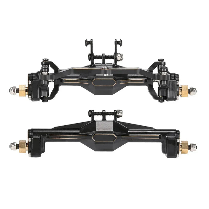 Portal Axle w/Steering Link Set for Traxxas TRX4-M 1/18 (Messing)