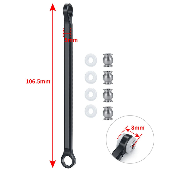 Lenkgestänge-Set für Axial RBX10 AXI03005 1/10 (Alu)