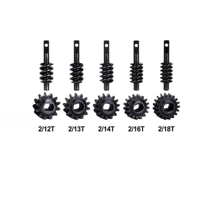 Axle Gear Worm Gears 12T-18T for Axial SCX30 1/30 (Staal)