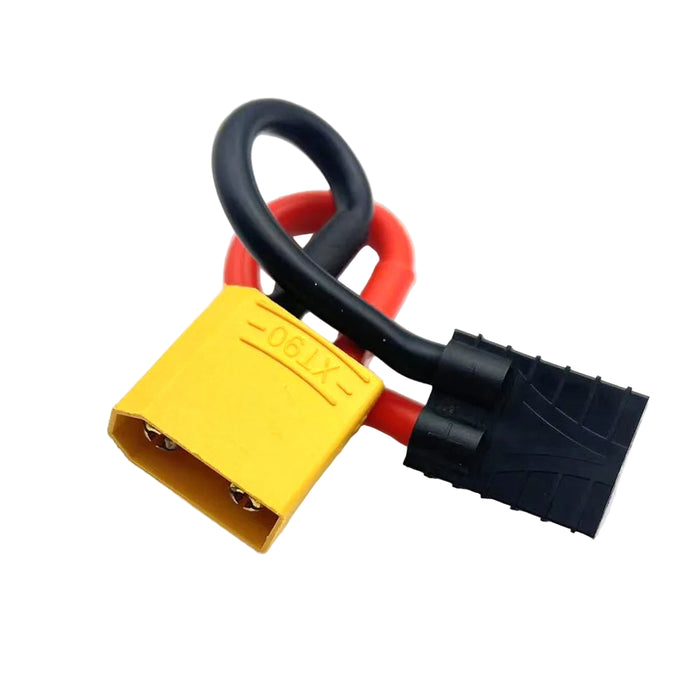 1PC 10cm XT90 (M) vers TRX (F) Adaptateur de connecteur de batterie Lipo