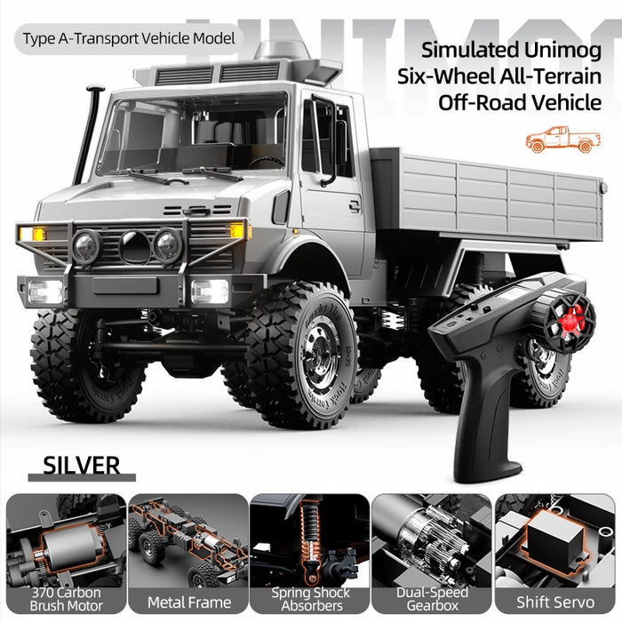 JJRC C8823 Staunch Unimog 6WD Truck 1/18 PNP